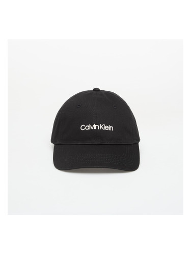 Шапка Calvin Klein Logo Embroidery Baseball Cap Black Universal