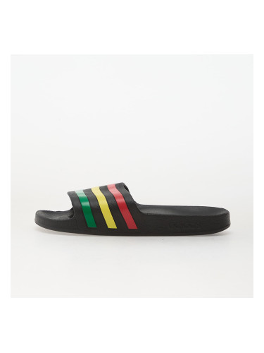 Сникърси adidas Adilette Aqua Slides Core Black/ Green/ Pure Ruby EUR 44.5