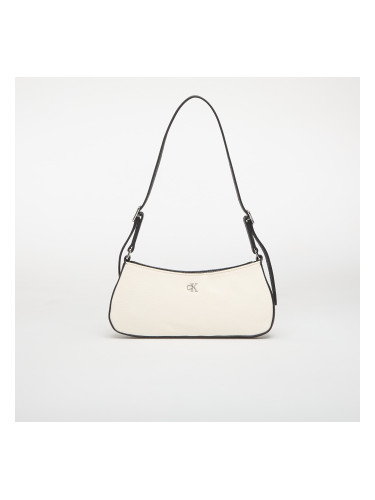 Чанта Calvin Klein Ck Canvas Small Shoulder Bag White Canvas Universal