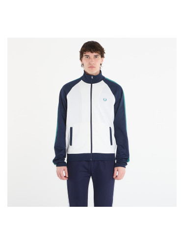 Суитшърт FRED PERRY Contrast Sleeve Track Jacket Snow White L