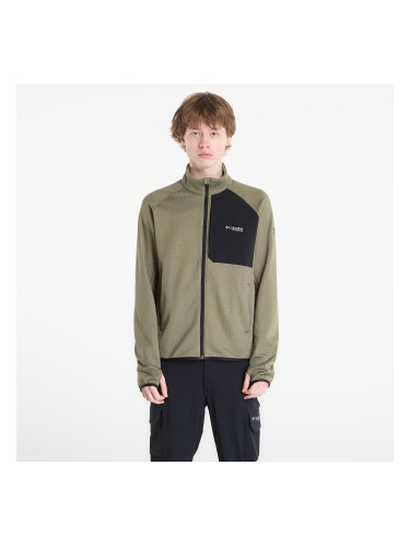 Суитшърт Columbia Triple Canyon™ II Functional Grid Fleece Jacket Stone Green Heather/ Black S