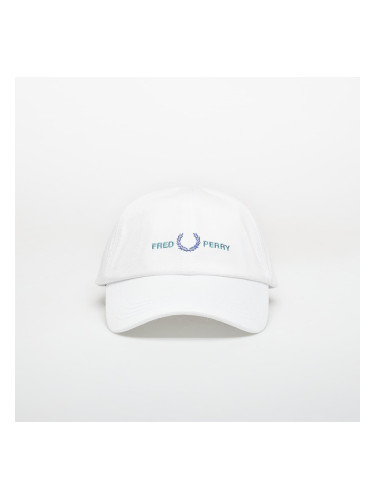 Шапка FRED PERRY Flp Twill Cap Snow White Universal
