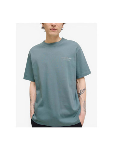 JACK&JONES Branding Ss Crew Tee Blue