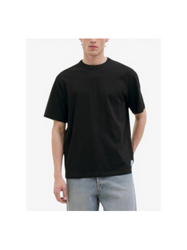 JACK&JONES Relaxed Fit Crew Tee Black