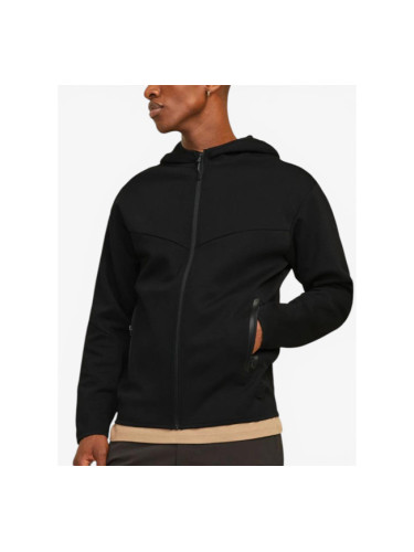 JACK&JONES Jcofusion Sweat Zip Hood Noos Black