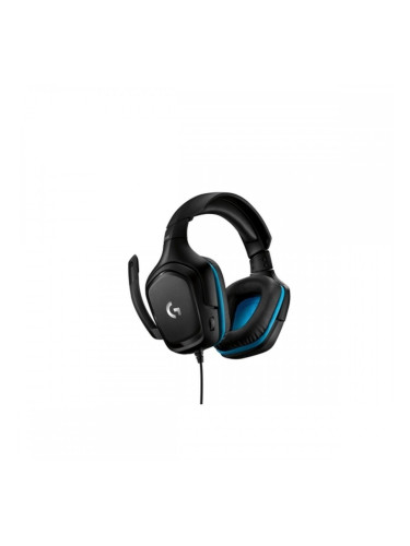 Слушалки за игра с микрофон Logitech Черен