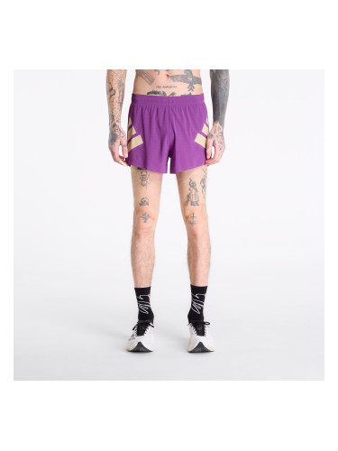 Къси панталони adidas Adizero Road To Records Split Shorts Tribe Purple L