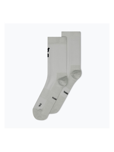 Чорапи за бягане On Running Core Run High 2 чифта glacier