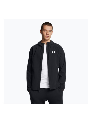 Тренировъчно яке Under Armour Vibe Woven черно/бяло