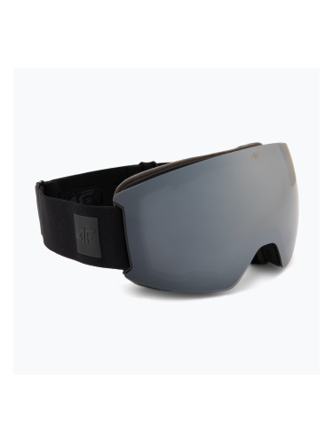 Скиорски очила 4F U043 deep black/silver mirror smoke