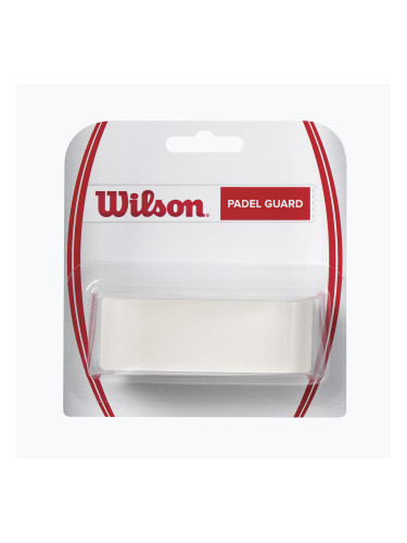 Wilson Padel Guard лента за защита на ракета бяла WRR940100