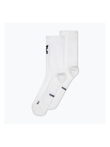 Чорапи за бягане On Running Core Run High 2 чифта white