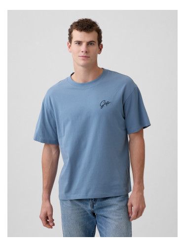 Мъжка тениска GAP с лого Vintage Soft