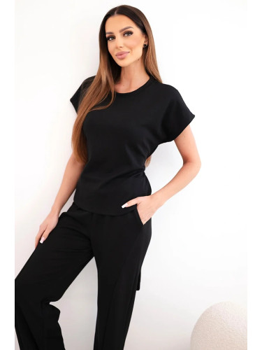 Дамски комплект от две части Kesi с къс ръкав