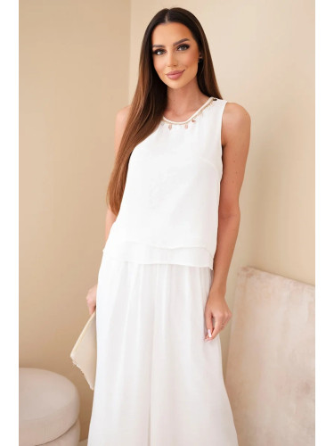 Дамски комплект Kesi с топ и панталон