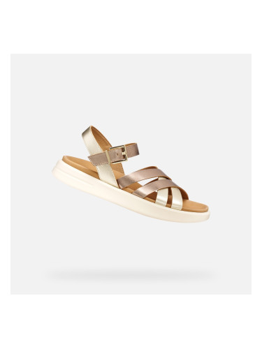 Бежови дамски сандали Geox Xand 2S