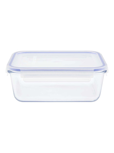 СТЪКЛЕНА КУТИЯ ЗА ХРАНА С КАПАК 16.5/22.2/6.5 СМ