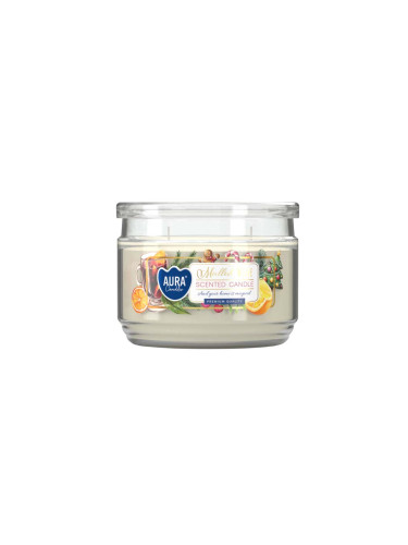 АРОМАТНА СВЕЩ С ДВА ФИТИЛА