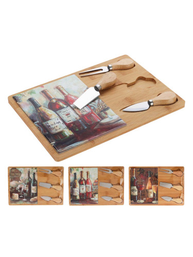 ДЪСКА ЗА СИРЕНА АСОРТИ 30.5/21.5/1.2 СМ