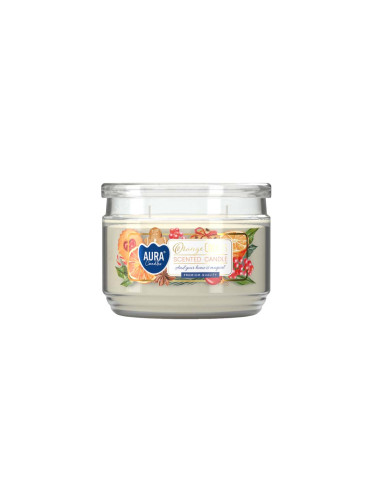 АРОМАТНА СВЕЩ С ДВА ФИТИЛА