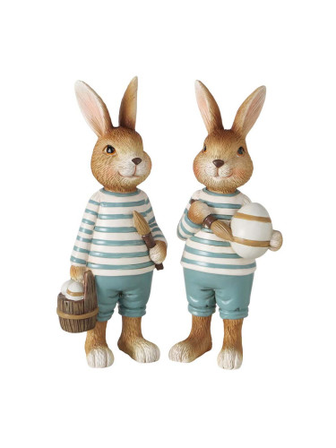 ДЕКОРАТИВНА ФИГУРА ЗАЕК МОРЯК 7.5/5/20.5СМ