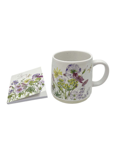 ЧАША ЗА ТОПЛИ НАПИТКИ АСОРТИ 350 МЛ