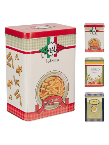 МЕТАЛЕН КАНИСТЕР С КАПАК 12/9/18 СМ