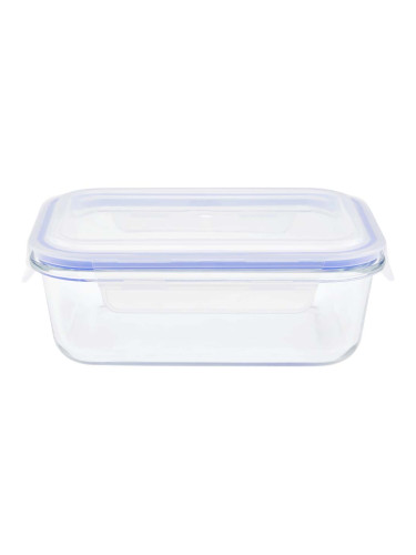 СТЪКЛЕНА КУТИЯ ЗА ХРАНА С КАПАК 12.5/17/5 СМ