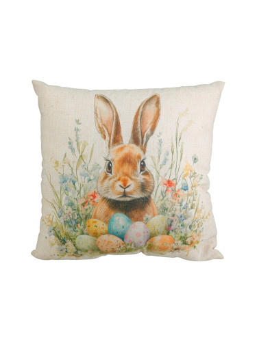 ВЕЛИКДЕНСКА ДЕКОРАТИВНА ВЪЗГЛАВНИЦА 40/40СМ