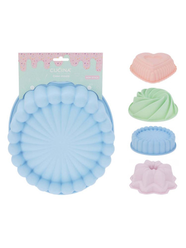 СИЛИКОНОВА ФОРМА ЗА ПЕЧЕНЕ АСОРТИ