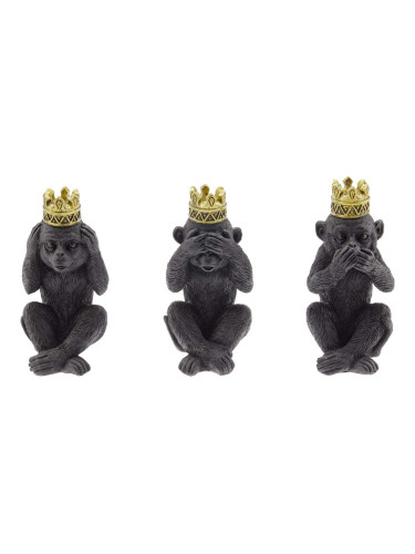 СТАТУЕТКА МАЙМУНА АСОРТИ 8.7/8/16 СМ