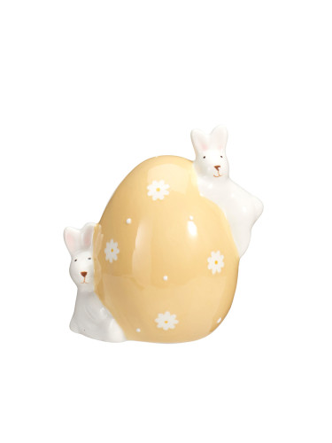 ВЕЛИКДЕНСКА ДЕКОРАЦИЯ ЯЙЦЕ И ЗАЙЧЕТА