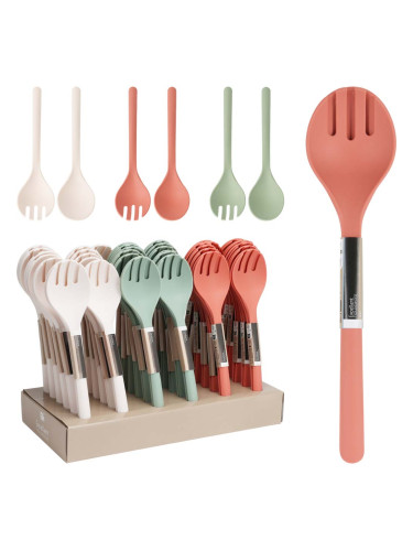 СЕТ ПРИБОРИ ЗА САЛАТА АСОРТИ 26.5/6.5 СМ