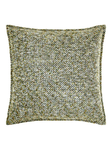 ЗЕЛЕНА ДЕКОРАТИВНА ВЪЗГЛАВНИЦА 45/45 CM