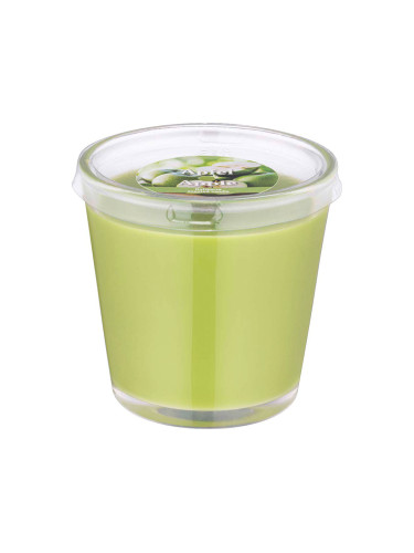 АРОМАТНА СВЕЩ ЯБЪЛКА В ЧАША Ф8/9 СМ