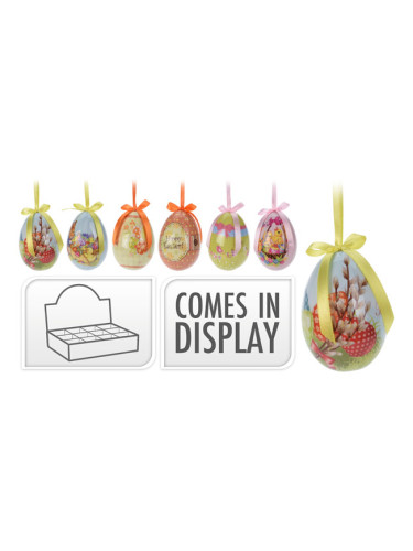 ВИСЯЩА ДЕКОРАЦИЯ ЯЙЦЕ 7/10 СМ