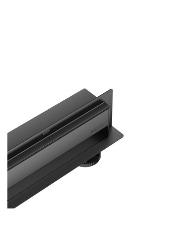 Стенен линеен сифон W-Drain Next Black