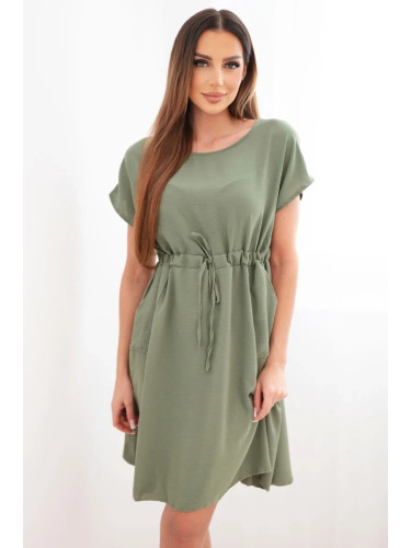 Дамска рокля Kesi Włoski с връзка на талията