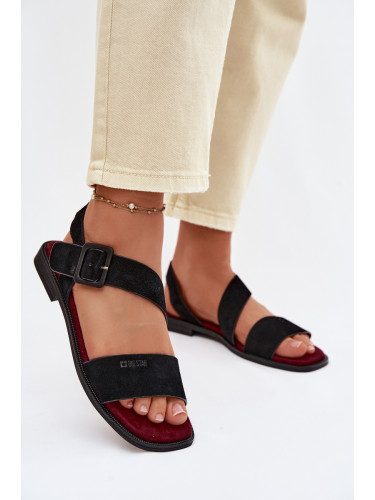 Дамски велурени сандали Big Star