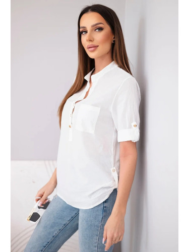 Дамска блуза Kesi Włoski с къс ръкав