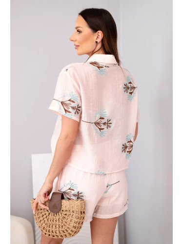 Комплект Kesi: блуза и шорти пола