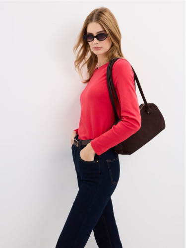 Mohito - Памучен топ - червен