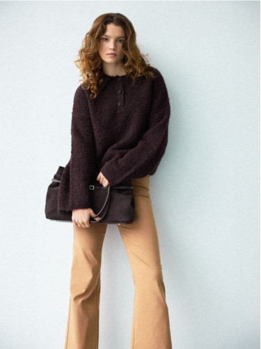 Mohito - Панталон flare - кафяво