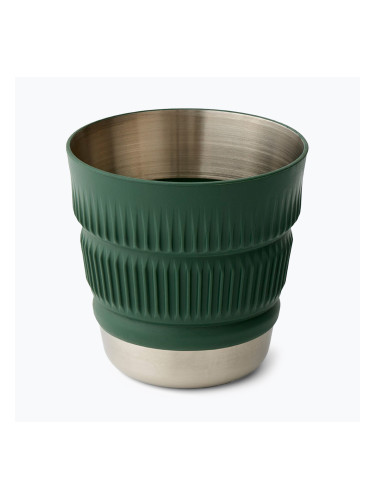 Sea To Summit Детур от неръждаема стомана, сгъваема, 475 мл, чаша за пътуване с лавров венец