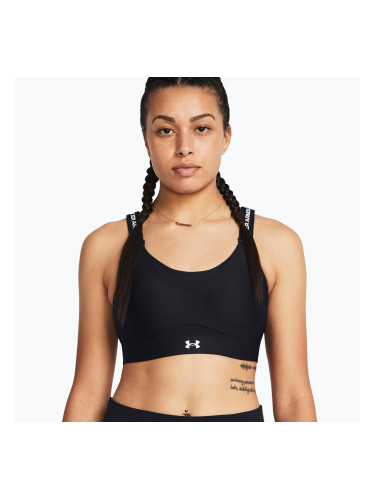 Under Armour Infinity High 2.0 черен/бял сутиен за тренировка