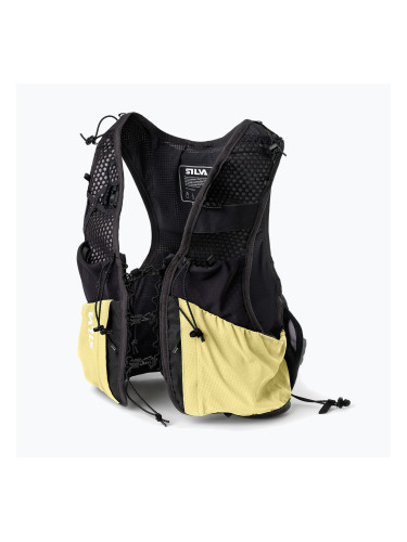 Жилетка за бягане Silva Strive 10 yellow