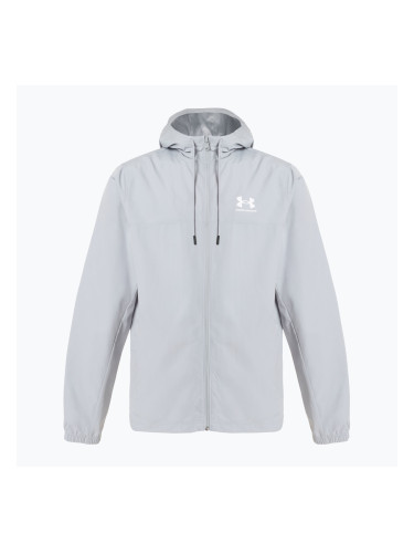 Мъжко яке Under Armour Rival Woven Windbreaker mod gray/mod gray/white