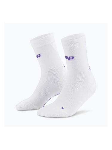 Дамски чорапи CEP Ultralight Mid Cut 4.0 white