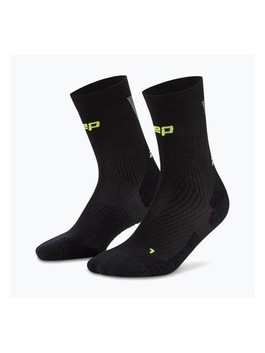Дамски чорапи CEP Ultralight Mid Cut 4.0 black/grey