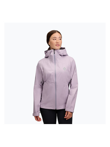 Дамско яке за дъжд Black Diamond Fineline Stretch dusk violet